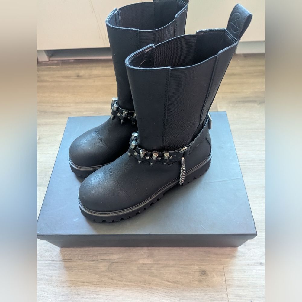 NEW IN BOX! Killstar Deadman's Boots  - Picture 2 of 10